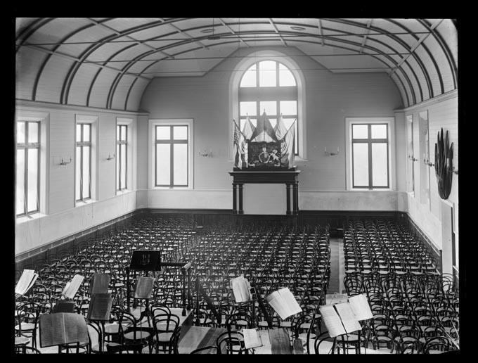 Nelson School of Music Auditorium circa 1900-1909